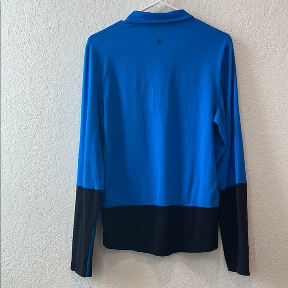 Lululemon Blue Pullover Quarter Zip - Picture 5 of 10
